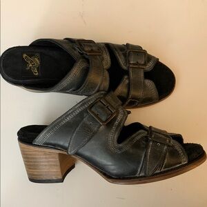 Free Bird heeled caprice sandals sz 9